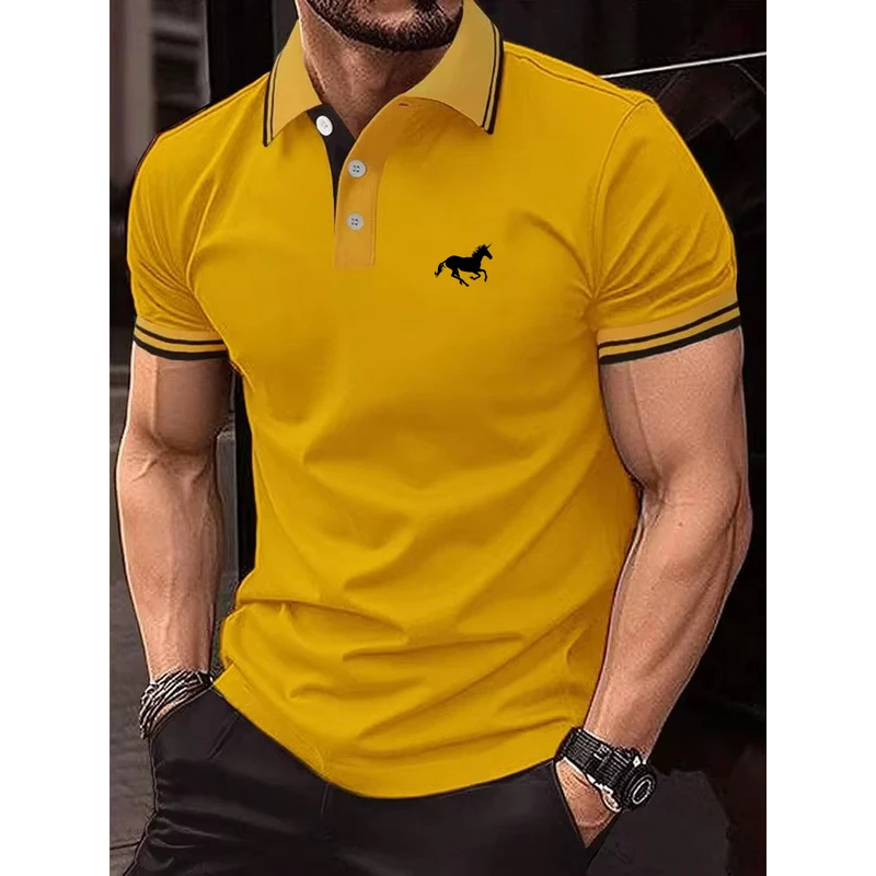 New men's T-shirt, Classic sho - Polo Shirt Pique recension och pris