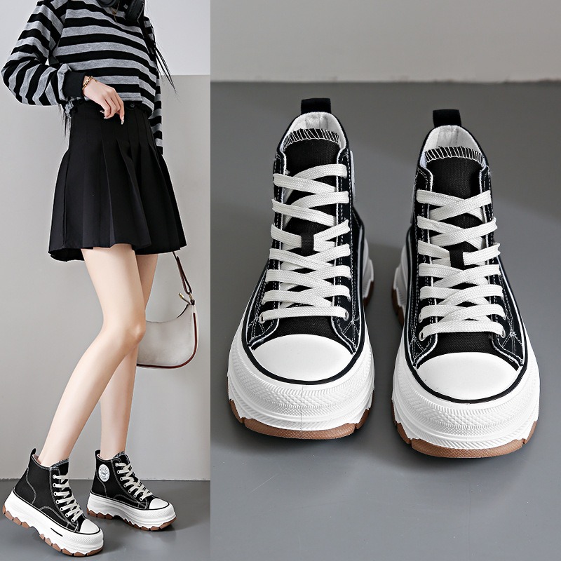 2024 New Women High Top Sneake - Vans Shoes Old Skool recension och pris