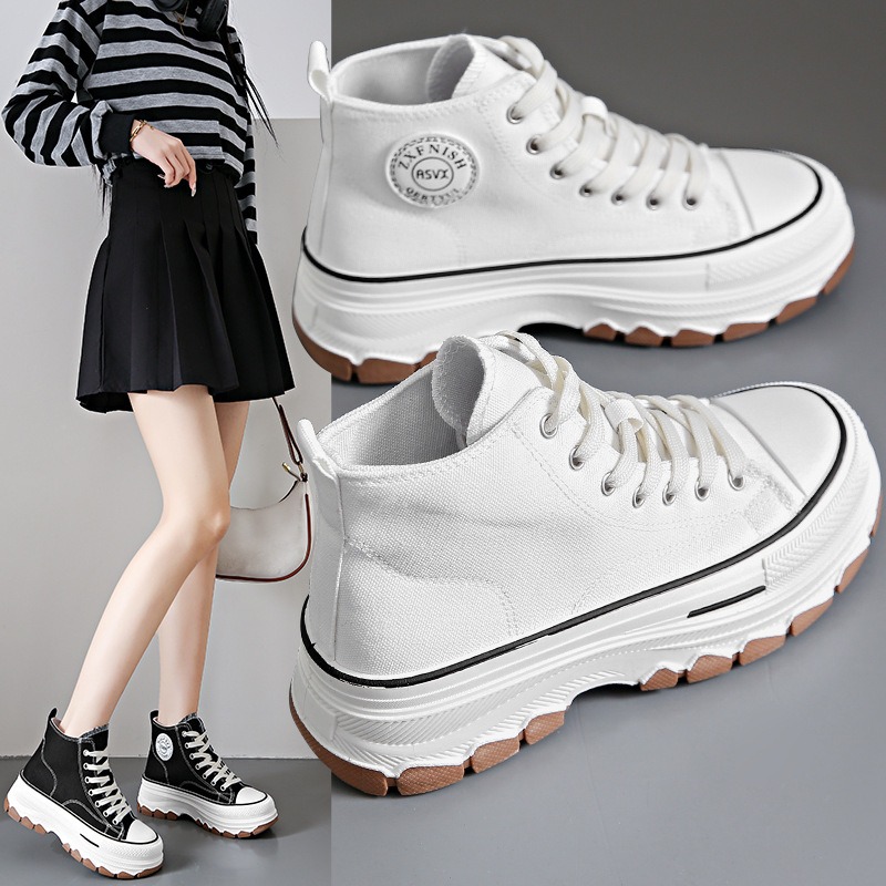 2024 New Women High Top Sneake - Vans Shoes Old Skool recension och pris