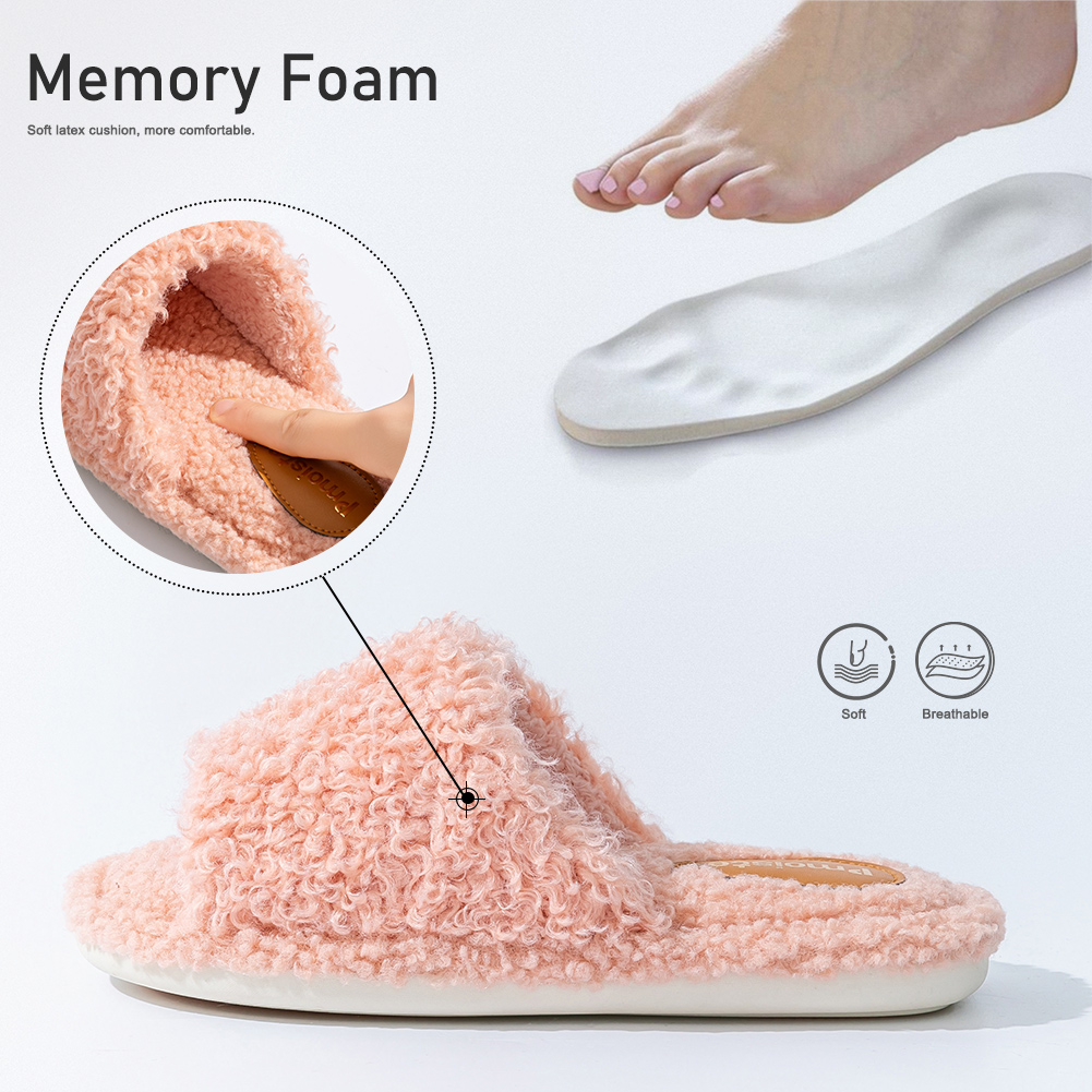 Pmoiste Fuzzy House Slippers W - Espadrille Slip On recension och pris