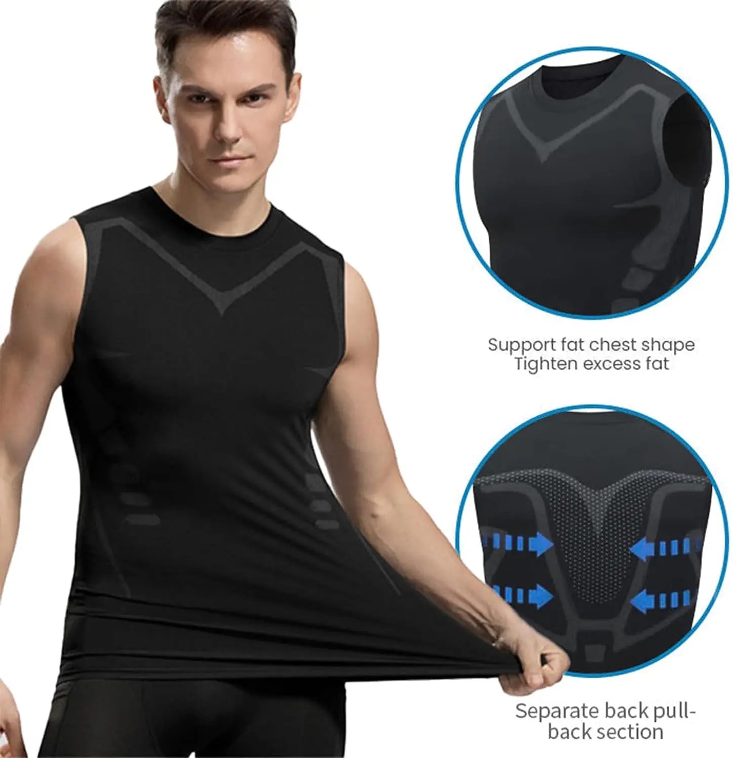 Compression Tank Top Men Gym S - Tank Top Muscle recension och pris