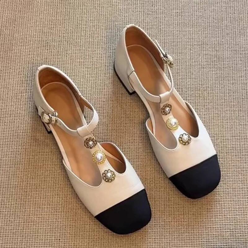 Women Square Toe Heeled Sandal - Casual Sandal Leather recension och pris