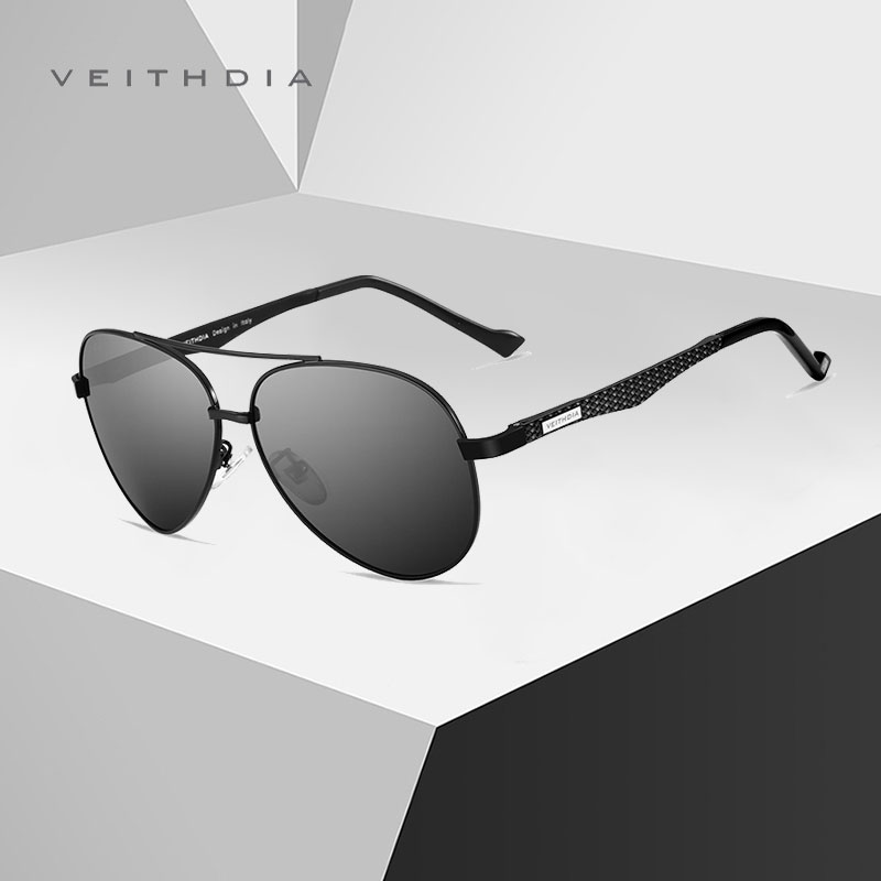 VEITHDIA Pilot Sunglasses Alum - Sunglasses Aviator Polarized recension och pris