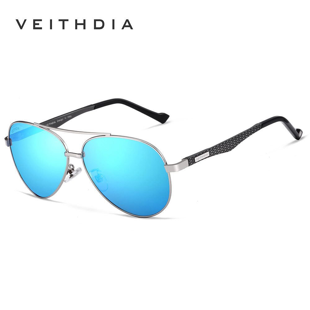 VEITHDIA Pilot Sunglasses Alum - Sunglasses Aviator Polarized recension och pris